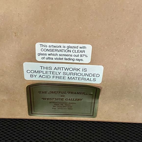 Framed Andrew Wyeth Print “Early October” - Picture 6 of 8